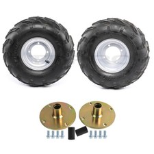 16x8-7 Atv Tires 4 Lug Rims Wheels Rear Axle Hub Go Kart Quad Coolster Taotao 16x8-7 Atv Tires 4 Lug Rims Wheels Rear Axle Hub Go Kart Quad Coolster Taotao