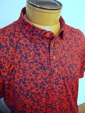G/FORE Performance Fabric Poppy Pattern Tailored Fit Polo Shirt NWT XL 120