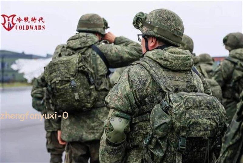 Conjunto de rodilleras de equipo de protección táctica ruso 6B51 segunda generación EMR - Imagen 2 de 4