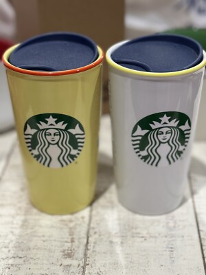 Disney Parks Starbucks Ceramic Tumbler Travel Mugs Mickey Minnie