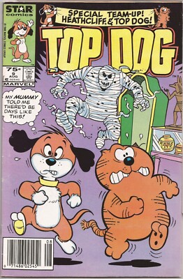 TOP DOG #9 - STAR COMICS/MARVEL - 1996 - HEATHCLIFF AND TOP DOG TEAM-UP