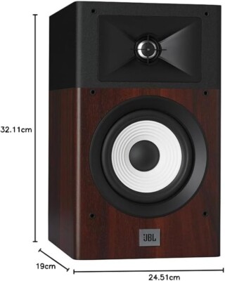 JBL stage a130 スピーカー 08c12 JBL STAGE Series A130 Speaker Pair Bookshelf Speakers Wood New