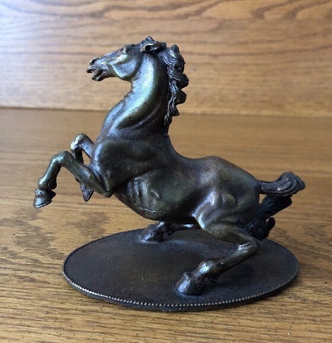 Franklin Mint Curators' Collection of Classic Horse Sculpture Renaissance Bronze - Picture 3 of 6