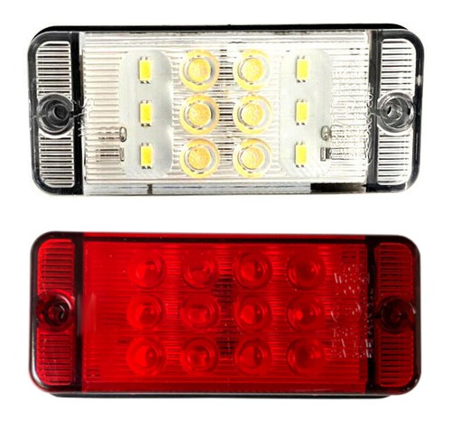 LED Nebelschlussleuchte + Rückfahrleuchte 12V 24V LKW PKW Anhänger Traktor E20   - Bild 1 von 12