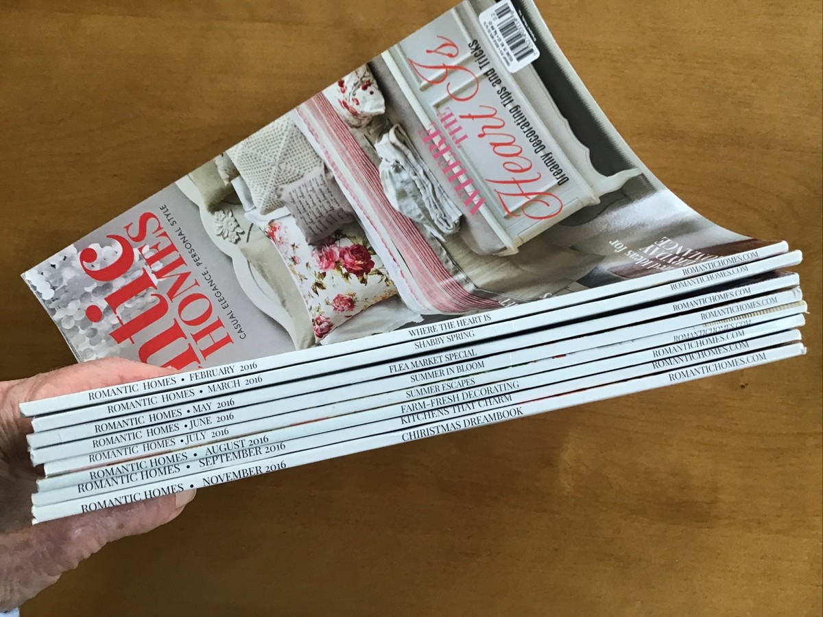 Vintage ROMANTIC HOMES Magazine June 2013 the Rose Issue A Downton