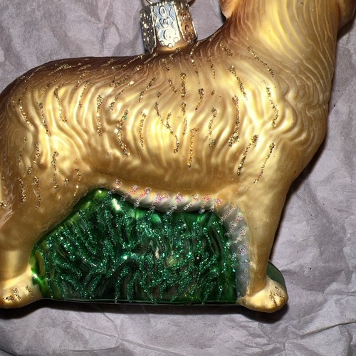 NEW NWT Old World Glass Christmas Tree Ornament - Golden Retriever - Picture 12 of 16