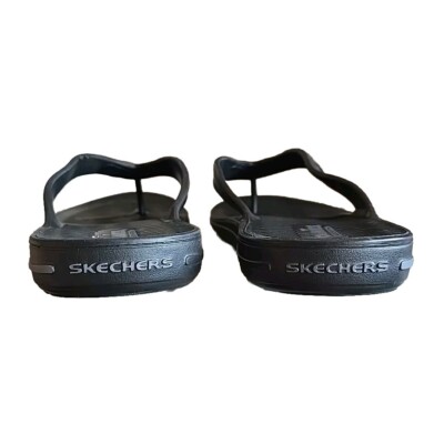 SKECHERS MENŚ SANDBAR - CHILLAX SANDALS SIZE 11 BLACK COLOR Buy Skechers Mens SANDBAR - CHILLAX Black Lifestyle Slippers  main image 4