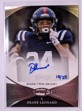 2022 Sage Aspire Football Cards 26