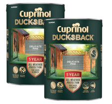 Cuprinol Ducksback Fence & Decking Stain | Delicate Pine | Non Slip | 10 Ltr