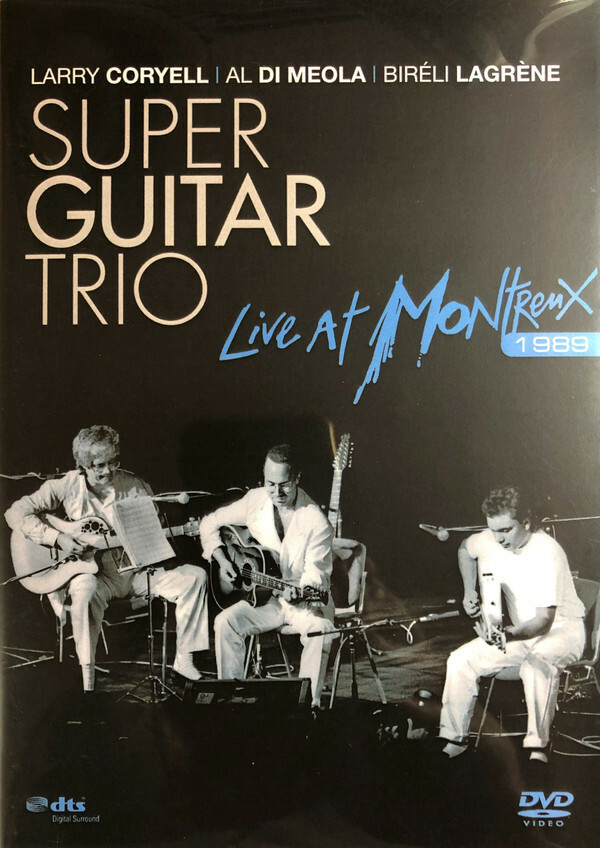 Super Guitar Trio Live At Montreux 1989 DVD (Eagle Vision) Nuovo e Sigillato