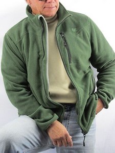 caterpillar fleece jacket