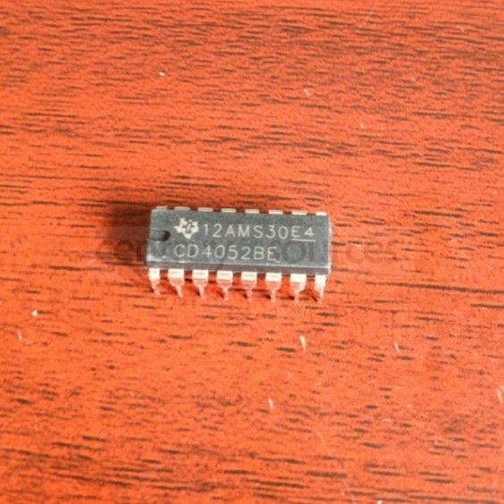 CD4052BE Texas Instruments IC CMOS Analog Multiplexer MUX 4052 - NOS ...