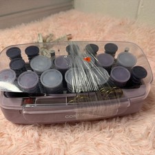Conair HS11 20pcs Hot Hair Roller Set Purple Clips Included TESTED 2 missing