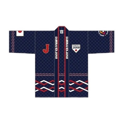 2026　WBC　5　恬魚　テンユ　応援　両面昇華プリントスカーフ 2026 WBC Limited Navy MUSOU Happi Coat Samurai Japan Ohtani New | eBay