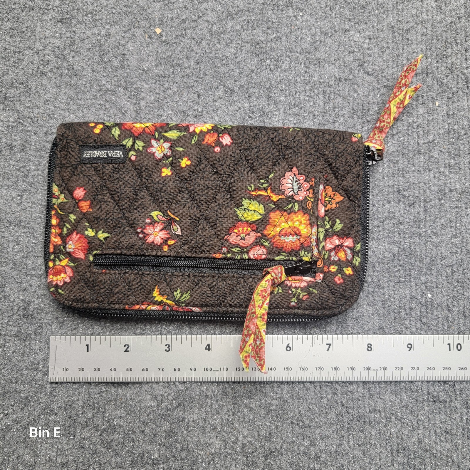 Vera Bradley Drawstring Backpack With Wristlet Wa… - image 8