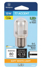 Westinghouse 45120 T7 Accent LED Bulb (15W Eq...