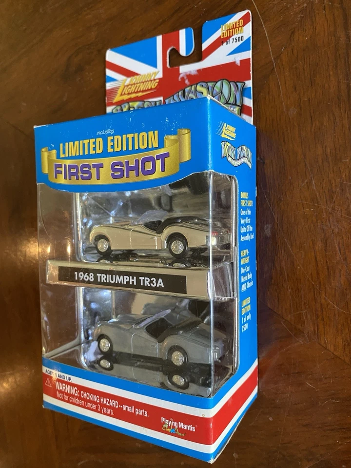 Johnny Lightning 1968 Triumph TR3A Limited Edition Twin Pack Mint & Boxed. - Image 3 of 4