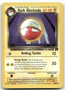 Dark Electrode 34/82 Team Rocket Uncommon