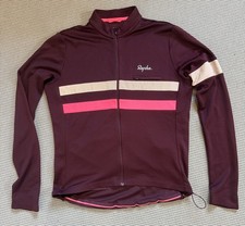 Rapha Brevet Long Sleeve Jersey. Maroon. Size XXL. Excellent Condition