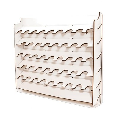 - Paint Organizer | Wall-Mounted Acrylic Holder for Model Paints & Brushes | ...