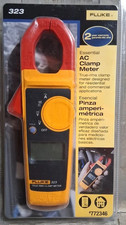 New Fluke 323 True RMS Clamp Meter #772346 + pouch + brand new w/ free shipping