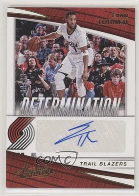2017-18 Panini Absolute Determination /99 Evan Turner #D-ET Auto fm0