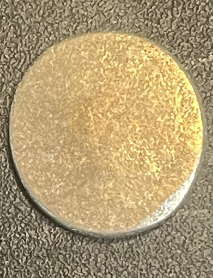 Moeda de prata 1847 CAMBOJA 1/8 TICAL 1 FUANG KM32.2 XF - Imagem 2 de 2