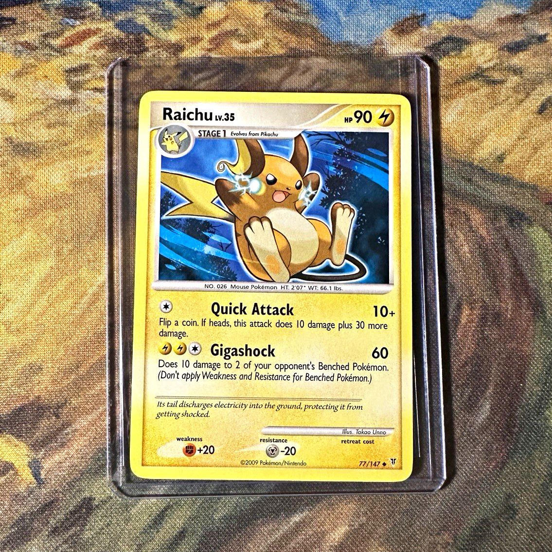 Pokemon TCG Raichu 77/147 Supreme Victors Uncommon Regular EN