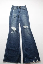 Judy Blue Women's Why Oh Wyoming Tummy Control Flare Jeans CN6 Blue Size 1
