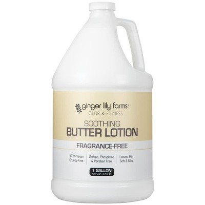 Soothing Butter Lotion for Dry Skin - Vegan, Cruelty-Free Refill, 1 Gallon