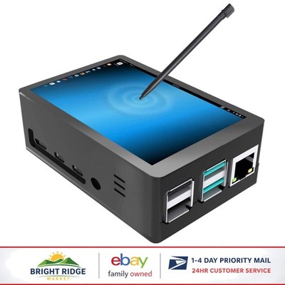 Touchscreen Display for Raspberry Pi 4, 320x480 Resolution with Protective Case