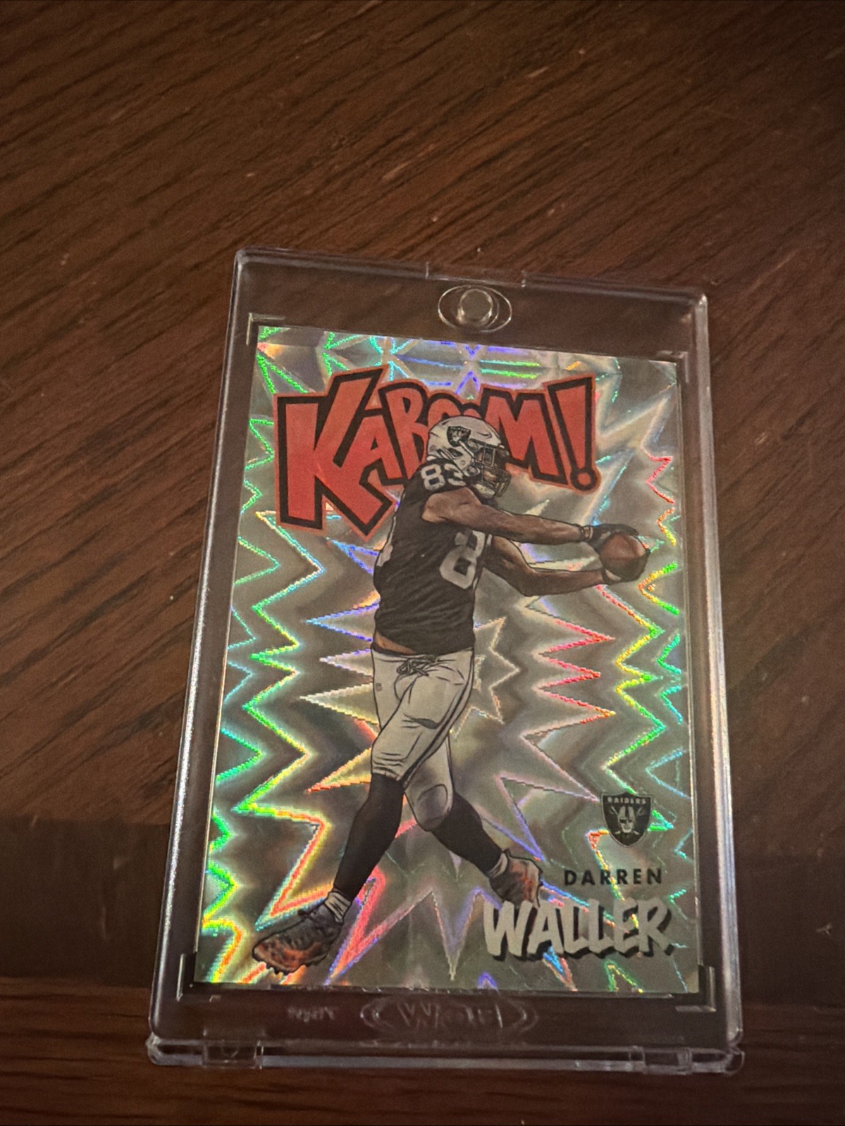 🔥DARREN WALLER 2021 ABSOLUTE KABOOM FOOTBALL SSP RAIDERS #K27 CASE HIT🔥