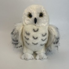 Douglas Cuddle Toys Plush Snowy Owl Stuffed Animal Toy 8" White Hedwig Wizard