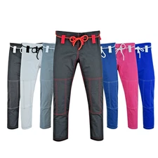 Brazilian Jiu Jitsu Gi Pants Durable Ripstop BJJ Training Uniform Bottoms