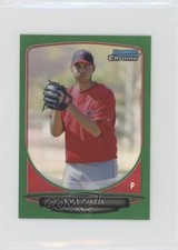 2013 Bowman Chrome Minis Green Refractor 56/75 Mike Piazza #39 uk2