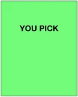You Pick Custom Trading Card (READ DESCRIPTION)