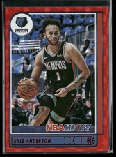 Kyle Anderson 2021-22 Panini Memphis Grizzlies #162 #/99 Red Checkerboard