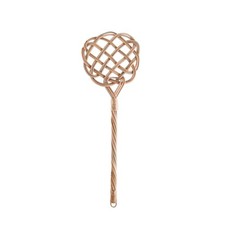 FLINKO Teppichklopfer handgefertigt Teppich Klopfer aus Rattan