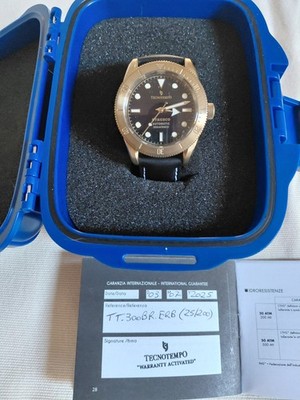 Automatikuhr mit Bronzegehäuse.Limitert 25von200.Seiko NH35 Werk.Gar.bis03.07.27