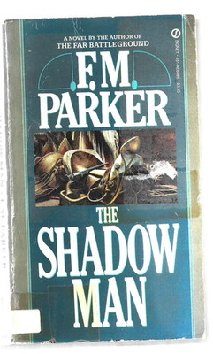 The Shadow Man by F.M. Parker Paperback Vintage 1989 Ex-Library Western Novel