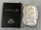 Argentina Art 10 Ounces .9999 Fine Silver Bar Thinking Man w/ogp L24899