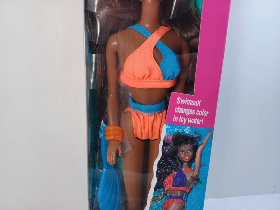 MUÑECA VINTAGE MATTEL 1989 BARBIE "WET 'N WILD" CHRISTIE AA #4121  Foto 3 de 4