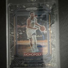 2022-23 Panini Prizm Monopoly Stephen Curry #28 Golden State Warriors NBA Card
