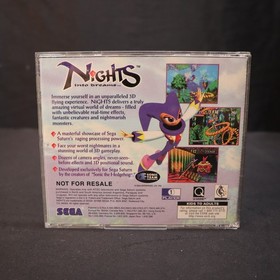 Nights Into Dreams Sega Saturn Not For Resale Version With Manual Untested