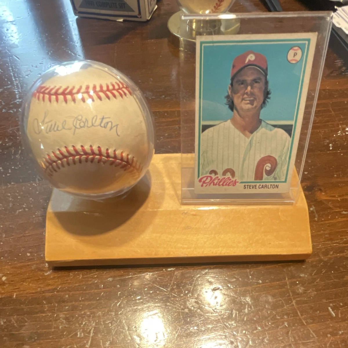Steve Carlton Original Autographed Baseball MLB Balls for sale | eBay