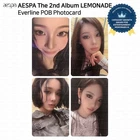 Aespa The 2nd Album Lemonade Everline POB Photocard KPOP K-POP sold listing
