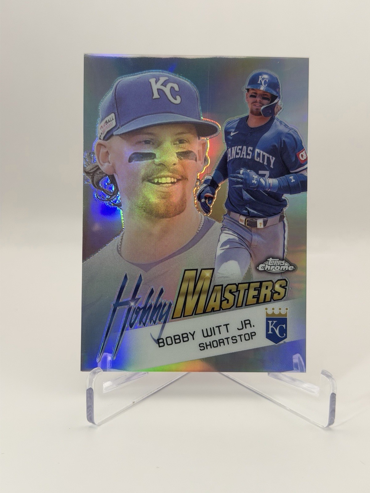 2025 Topps Chrome Bobby Witt Jr. Hobby Masters Kansas City Royals #HM-2 Case Hit