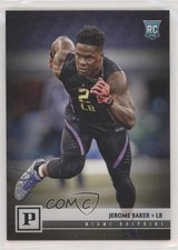 2018 Panini Rookies Jerome Baker #374 h8l