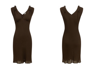 WithJean - CLARA DRESS | BROWN POLKA DOT