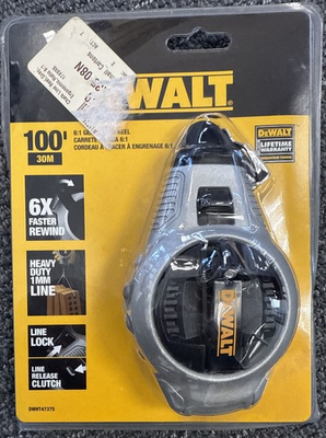 #ad Dewalt DWHT47375 Gear Chalk Reel 6:1 Single 100ft 30m $27.95